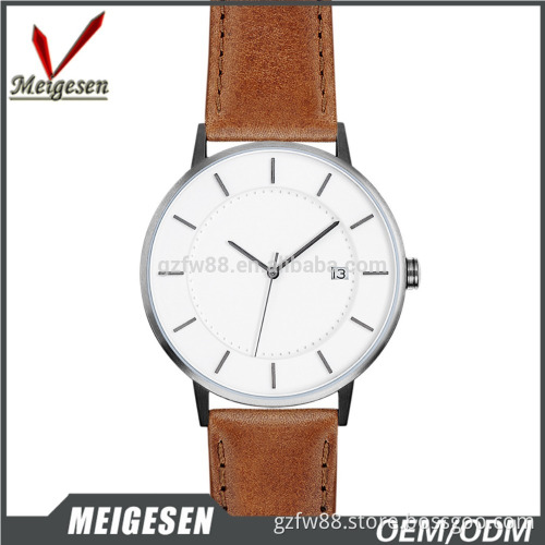 OEM/ODM high quality stainless steel Miyota simple slim mesh steel watch